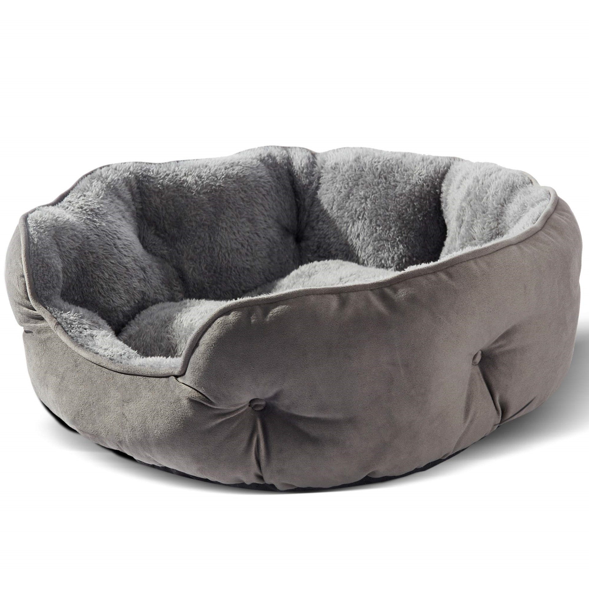 HKM-146067 Cathouse Doghouse Round Pet Bed