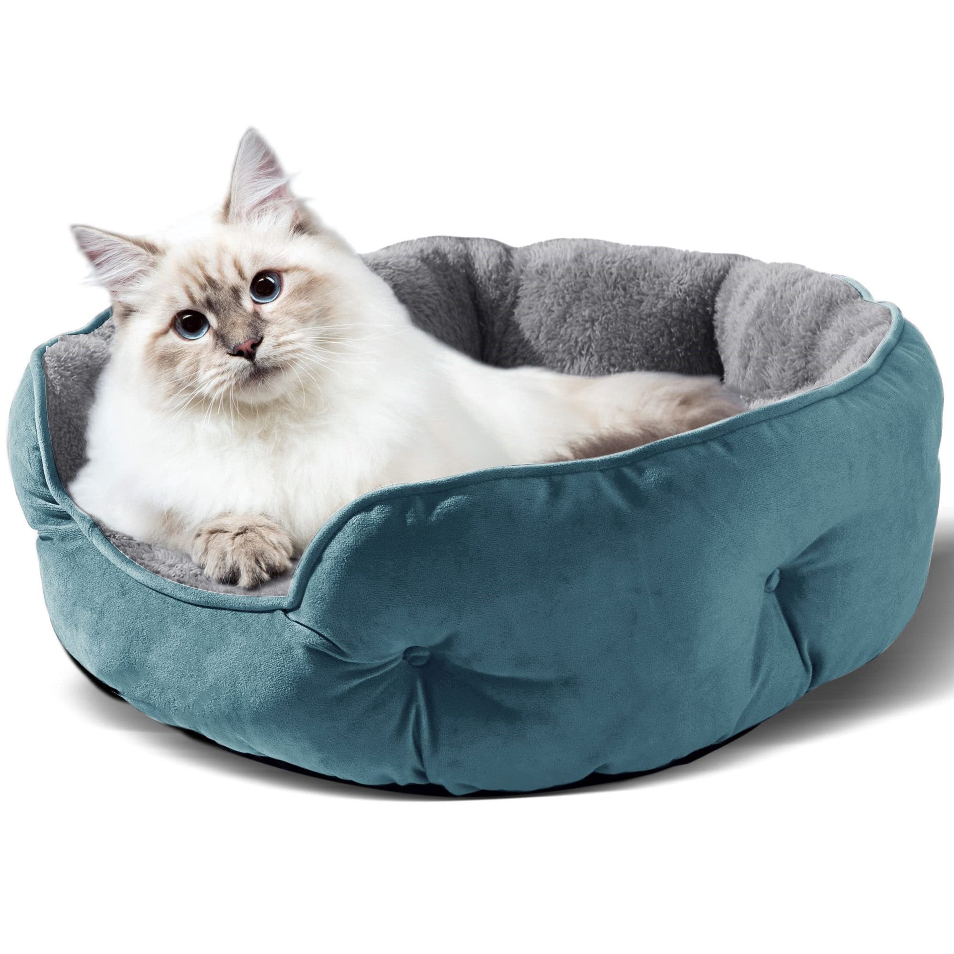 HKM-146067 Cathouse Doghouse Round Pet Bed
