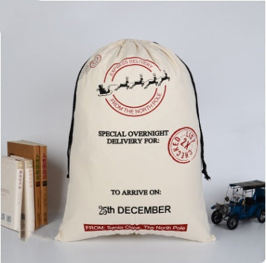 HKM-146131 Festive Christmas Gift Bag, 50x70cm, Perfect for Present Wrapping