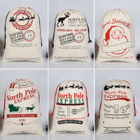 HKM-146131 Festive Christmas Gift Bag, 50x70cm, Perfect for Present Wrapping