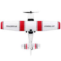 HKM-146643 Cassen 182 2.4G Remote Control Airplane with 3 Channels, Ready-to-Fly, Outdoor Use