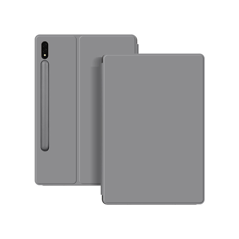 HKM-146771 Magnetic Protective Cover for Samsung Tablets - Fits Tab S9 FE Plus & S8 Ultra, Multi-Function Flip Case in Black, Blue, Gray, Green