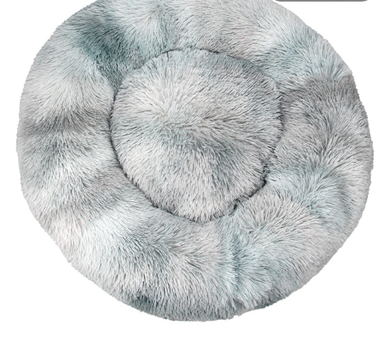 HKM-146963 Cozy Solid Color Plush Pet Kennel with Various Sizes and Color Options