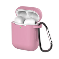 HKM-147027 Liquid Silicone Earphone Cover for AirPods (1st & 2nd Generation) - Simple Clamshell Design