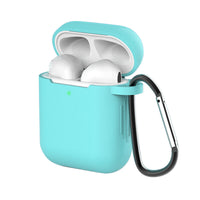 HKM-147027 Liquid Silicone Earphone Cover for AirPods (1st & 2nd Generation) - Simple Clamshell Design
