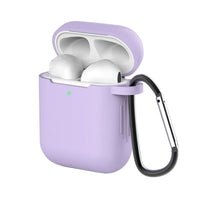 HKM-147027 Liquid Silicone Earphone Cover for AirPods (1st & 2nd Generation) - Simple Clamshell Design