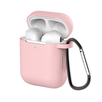 HKM-147027 Liquid Silicone Earphone Cover for AirPods (1st & 2nd Generation) - Simple Clamshell Design
