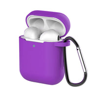 HKM-147027 Liquid Silicone Earphone Cover for AirPods (1st & 2nd Generation) - Simple Clamshell Design