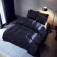 HKM-147155 Three-Piece Polyester Fiber Home Textile Set in American Sizes: Twin, Queen, King