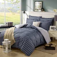 HKM-147603 Cotton Four-Piece Bedding Set with Various Sizes and Pillowcases