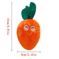 HKM-147667 Plush Chicken Leg Dog Chew Toy - Soft and Durable Teething Toy for Small to Medium Dogs
