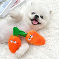 HKM-147667 Plush Chicken Leg Dog Chew Toy - Soft and Durable Teething Toy for Small to Medium Dogs