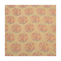 HKM-147667 Thickened Composite Silk Satin Fabric in Rich Flower Red with White Cotton Blend, 150 cm Wide, 240 g/㎡