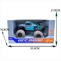 HKM-147795 Colorful 27MHZ Remote Control Electric Racing Car - 360° Stunt Rock Crawler for Indoor and Outdoor Play