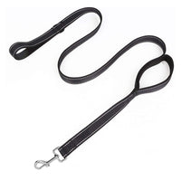 HKM-147795 Durable Nylon Dog Leash for Training - 4ft & 6ft Black Options