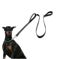 HKM-147795 Durable Nylon Dog Leash for Training - 4ft & 6ft Black Options