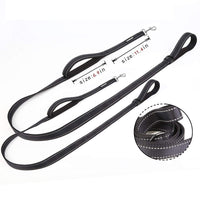 HKM-147795 Durable Nylon Dog Leash for Training - 4ft & 6ft Black Options