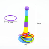 HKM-147923 Adjustable Plastic Bird Toy for Parrots - Height 15.5cm, Base 7cm, Fun and Practical Assembly