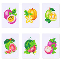 HKM-147923 Frameless 5D Diamond Painting Set - Creative 5X7 Inch Pineapple Design