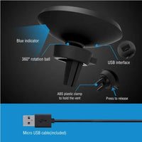 HKM-148179 Magnetic Wireless Car Charger for Quick and Easy Device Charging
