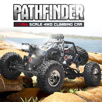 HKM-148243 1:12 Scale Rock Climbing Remote Control Off-Road Car - High Speed Electric Stunt Vehicle