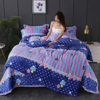 HKM-148307 Charming Double-Sided Fleece Quilt Cover in Various Patterns and Sizes