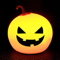 HKM-148435 Colorful Halloween Pumpkin Lantern Night Light - USB Rechargeable Decorative Prop