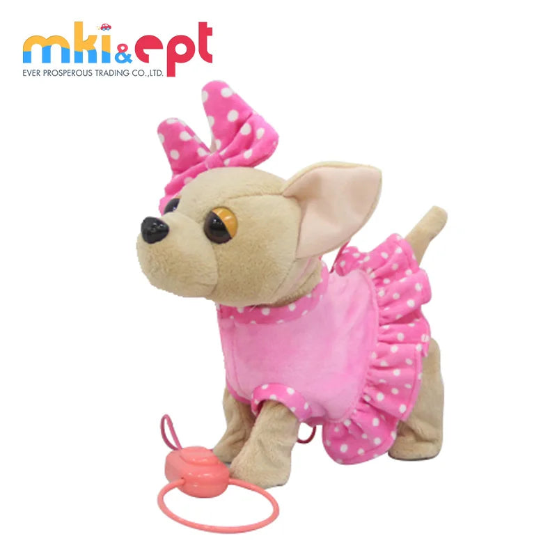 Musical Walking Dog Plush Toy for Kids - Age 2 to 7 Years, 11CM-30CM
