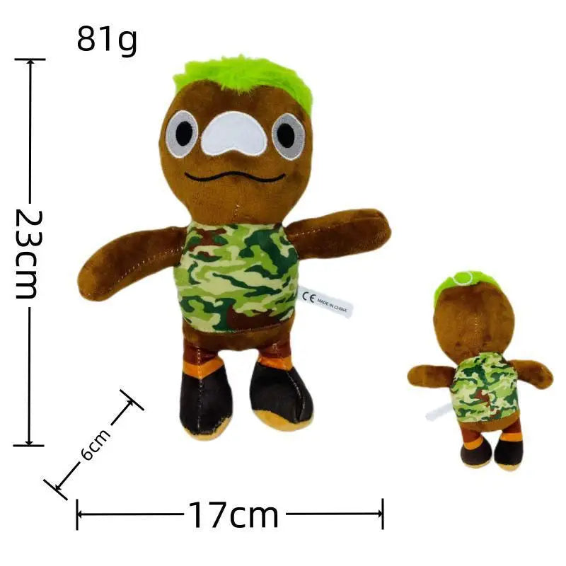 KTX-148819 Crazy Elemental City Plush Stuffed Animals Soft Toy for Kids Birthday Gifts – 20cm to 30cm Plush Dolls