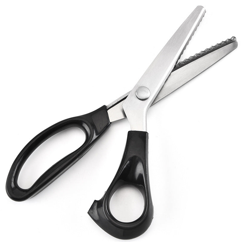 HKM-148819 Stainless Steel Thread Cutter with V-Type Handle and Zigzag Blade, 235mm Length