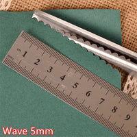 HKM-148819 Stainless Steel Thread Cutter with V-Type Handle and Zigzag Blade, 235mm Length