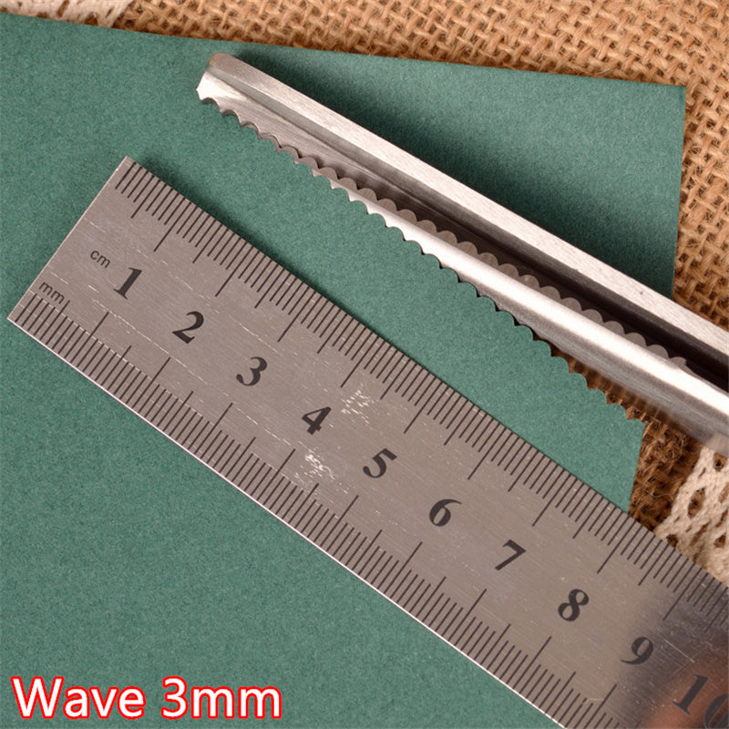 HKM-148819 Stainless Steel Thread Cutter with V-Type Handle and Zigzag Blade, 235mm Length