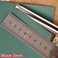 HKM-148819 Stainless Steel Thread Cutter with V-Type Handle and Zigzag Blade, 235mm Length