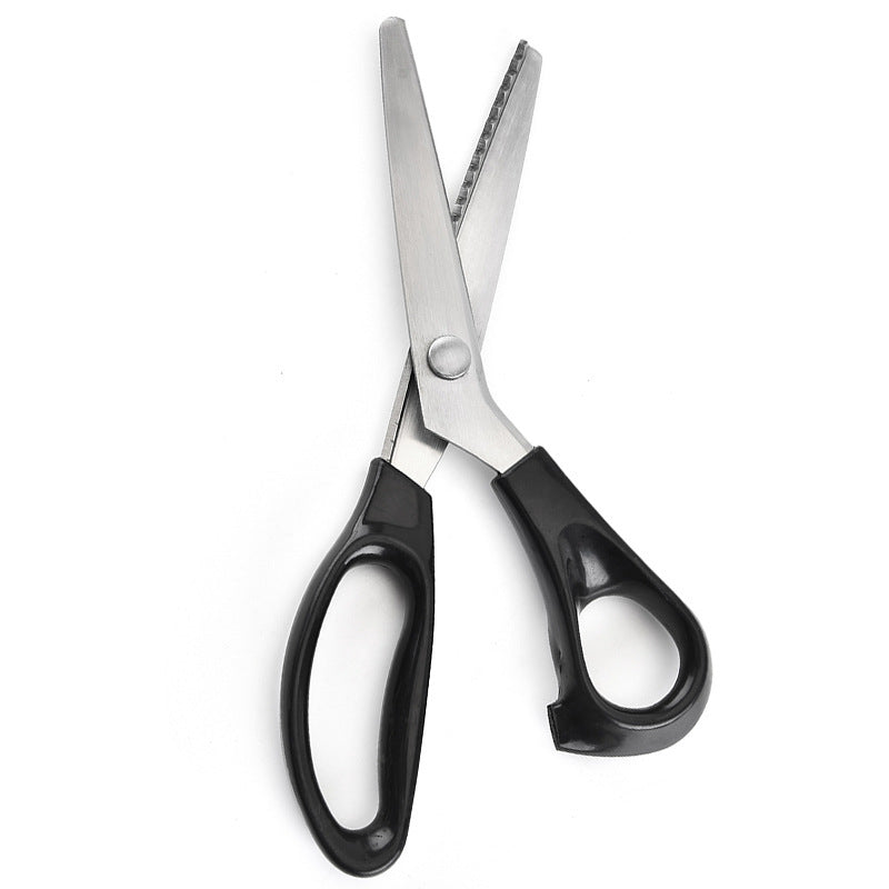HKM-148819 Stainless Steel Thread Cutter with V-Type Handle and Zigzag Blade, 235mm Length