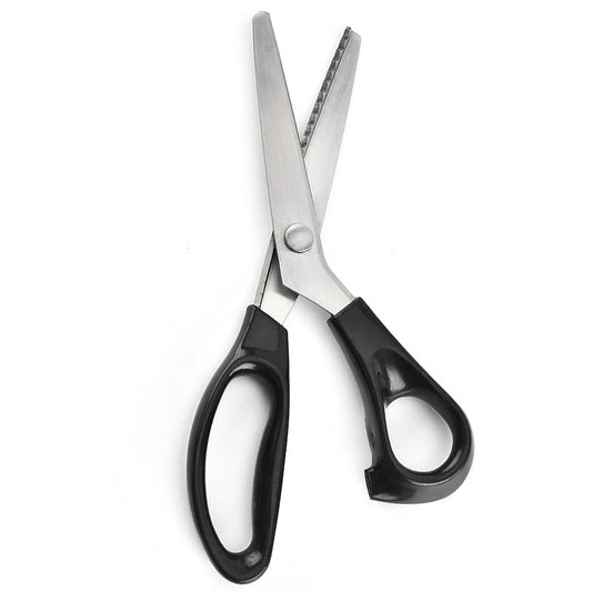HKM-148819 Stainless Steel Thread Cutter with V-Type Handle and Zigzag Blade, 235mm Length