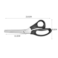 HKM-148819 Stainless Steel Thread Cutter with V-Type Handle and Zigzag Blade, 235mm Length