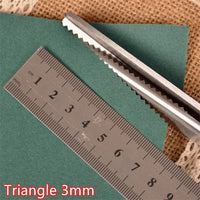 HKM-148819 Stainless Steel Thread Cutter with V-Type Handle and Zigzag Blade, 235mm Length
