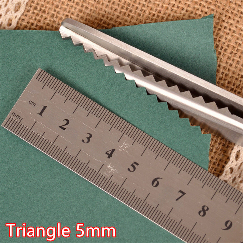 HKM-148819 Stainless Steel Thread Cutter with V-Type Handle and Zigzag Blade, 235mm Length