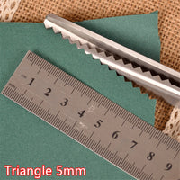 HKM-148819 Stainless Steel Thread Cutter with V-Type Handle and Zigzag Blade, 235mm Length