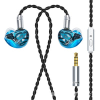 HKM-148883 Dynamic In-Ear Headphones with Noise Isolation and Heavy Bass for Gaming and Music