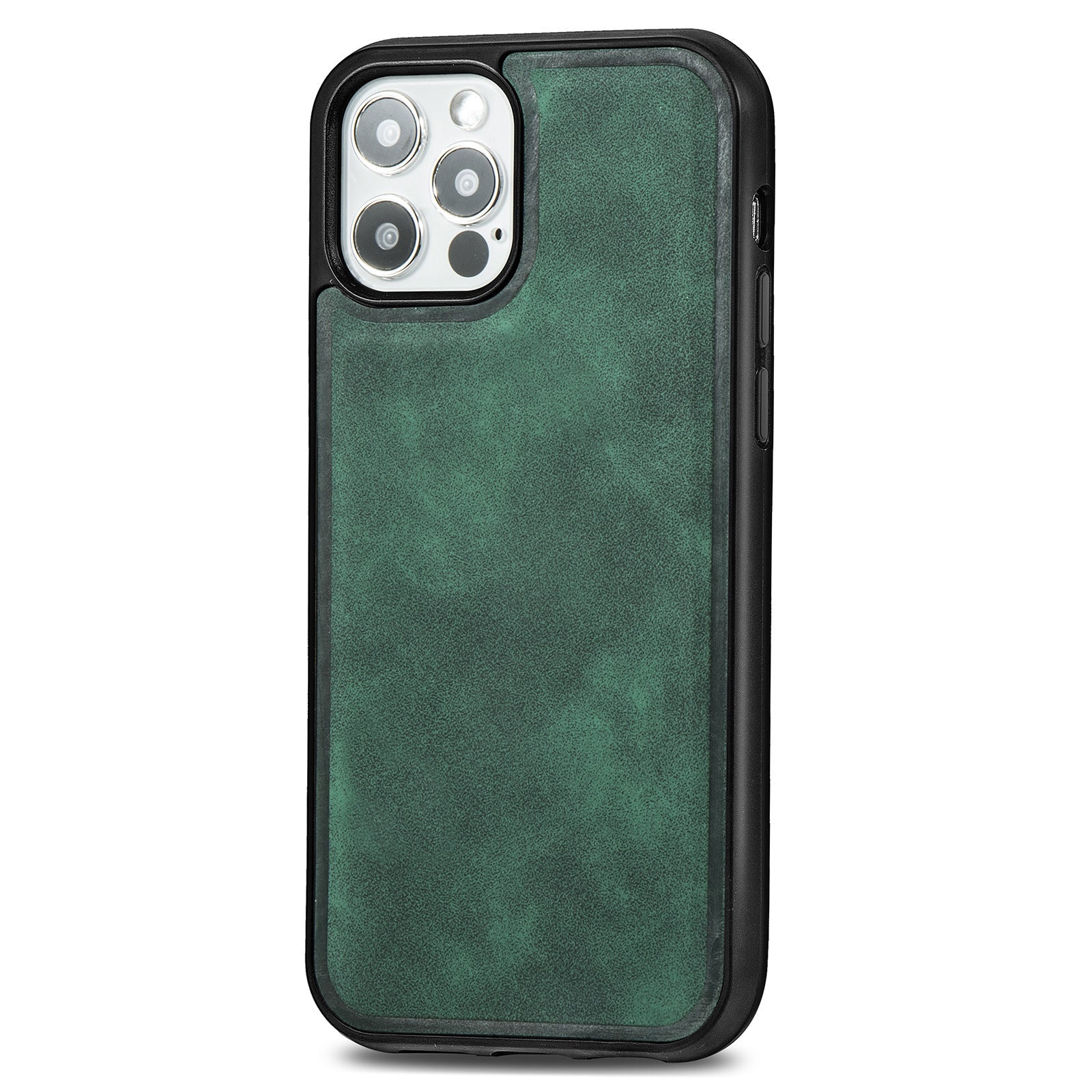 HKM-149075 Retro Magnetic Phone Case for iPhone 12 Models - Skin-Sensitive PU+PC Back Cover in Various Colors