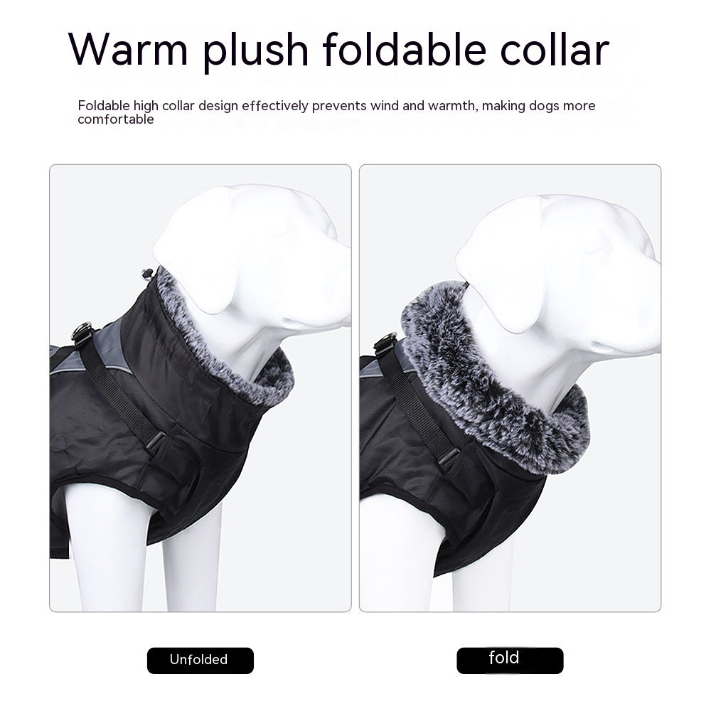 HKM-149139 Reflective Padded Coat for Pets in Various Colors and Sizes