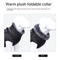 HKM-149139 Reflective Padded Coat for Pets in Various Colors and Sizes