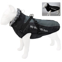 HKM-149139 Reflective Padded Coat for Pets in Various Colors and Sizes