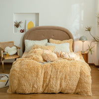 HKM-149139 Warm Polyester Bed Sheet and Quilt Cover Set - Multiple Sizes Available