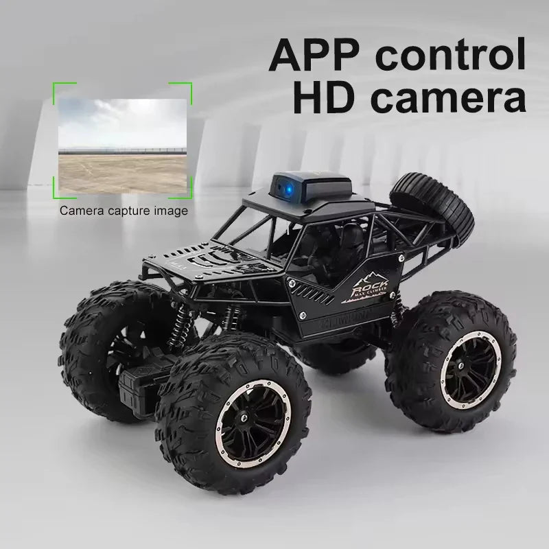 HKM-149395 High Definition WIFI Camera Off-Road Climbing Car with LED Lights, 2.4G Remote Control, Ready-to-Go