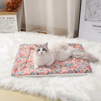 HKM-149523 Thick Cotton Linen Lamb Wool Blanket Kennel Dog Mat Pet Supplies