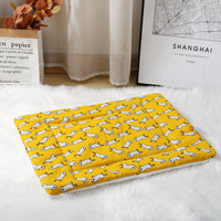HKM-149523 Thick Cotton Linen Lamb Wool Blanket Kennel Dog Mat Pet Supplies