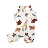 HKM-149651 Cartoon Dog T-Shirt for Pets – Comfortable Cotton Polyester Outfit, Sizes S to XXL