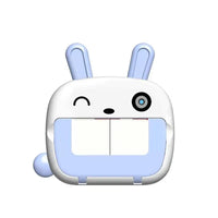 HKM-149715 Mini Cartoon Rabbit Instant Digital Print Camera with Wi-Fi for Kids Age 6+